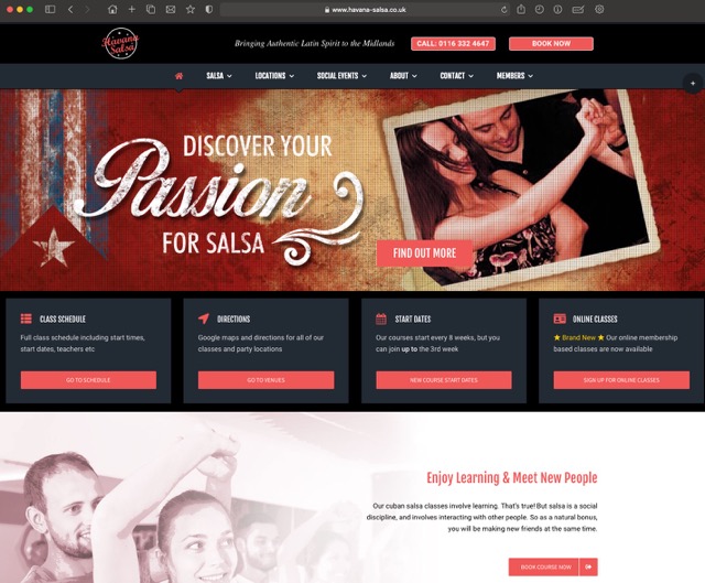 Havana Salsa Website