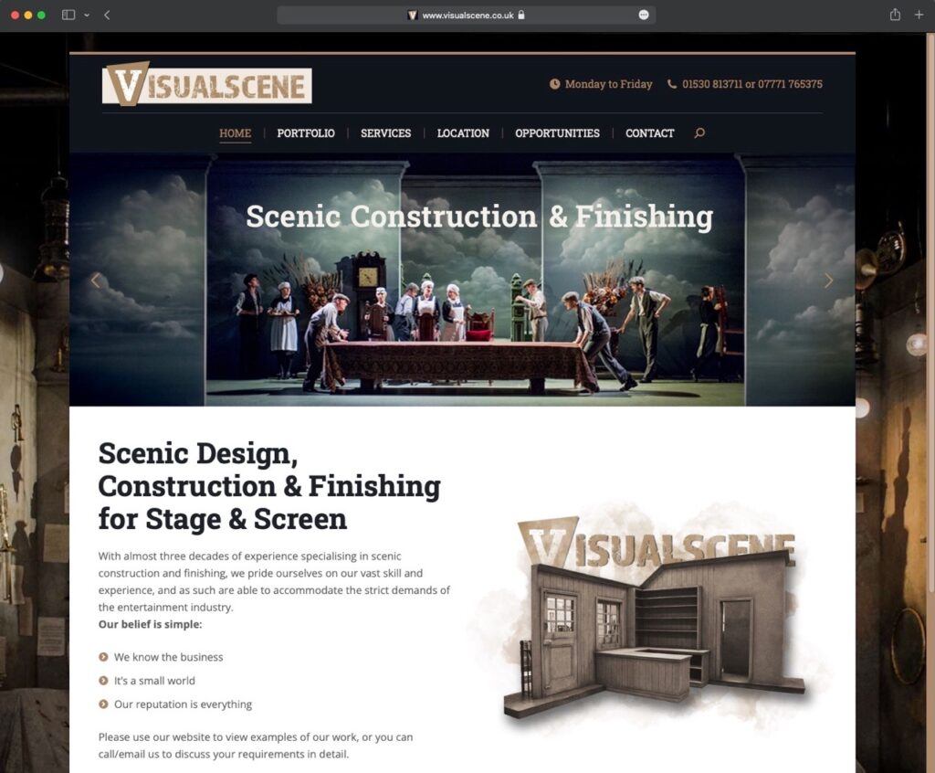 visualscene website